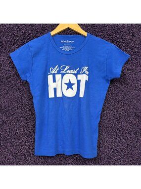 Renee Rapp At Least I'm Hot Crop Top Size Extra Large